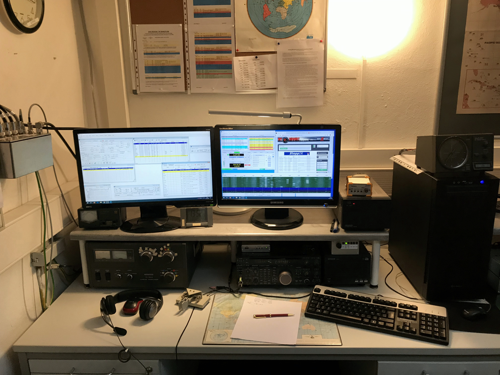 HF-Station #1: TS-850 & TL-922