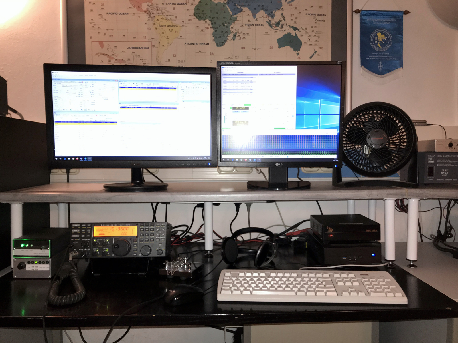 HF-Station #2: K3 barefoot