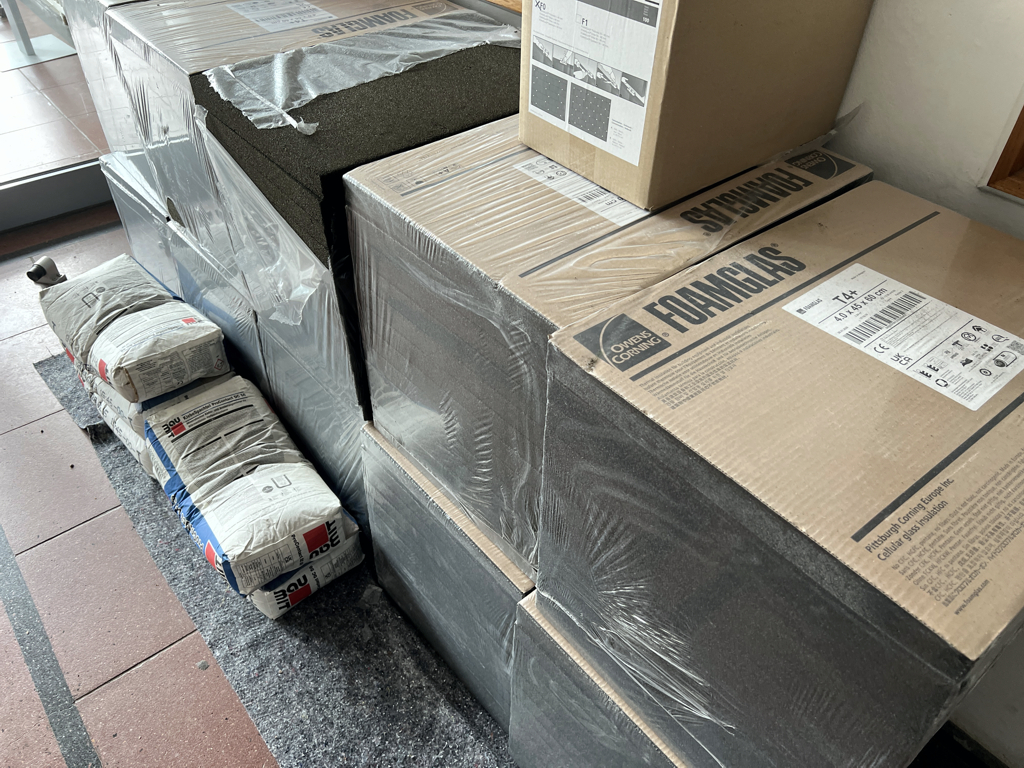 Materialbereitstellung für "Endspurt"